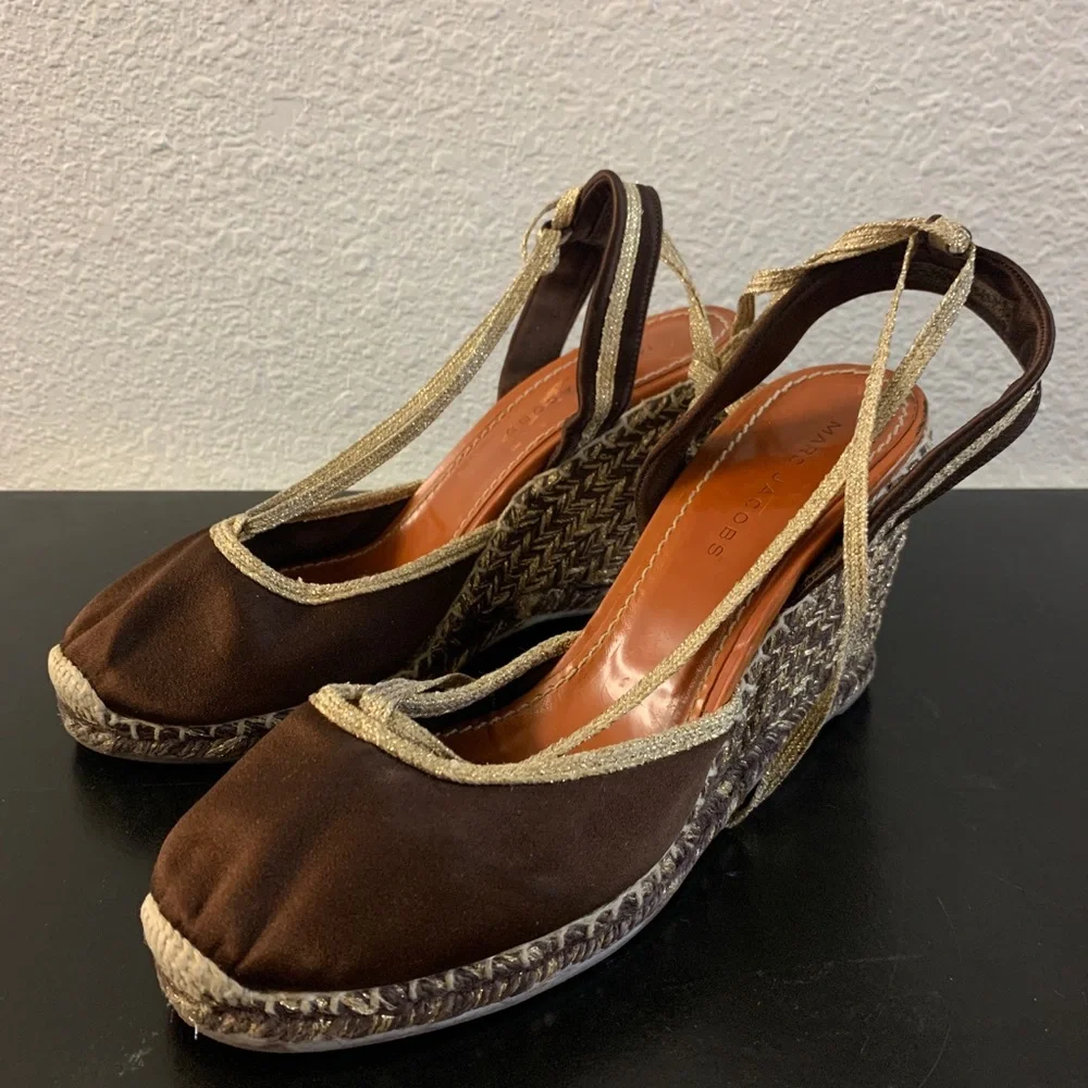 Vintage Marc Jacobs wedge espadrille